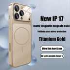 Iphone 17 Case MagSafe Magnetic Glass Case