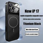 Iphone 17 Case MagSafe Magnetic Glass Case