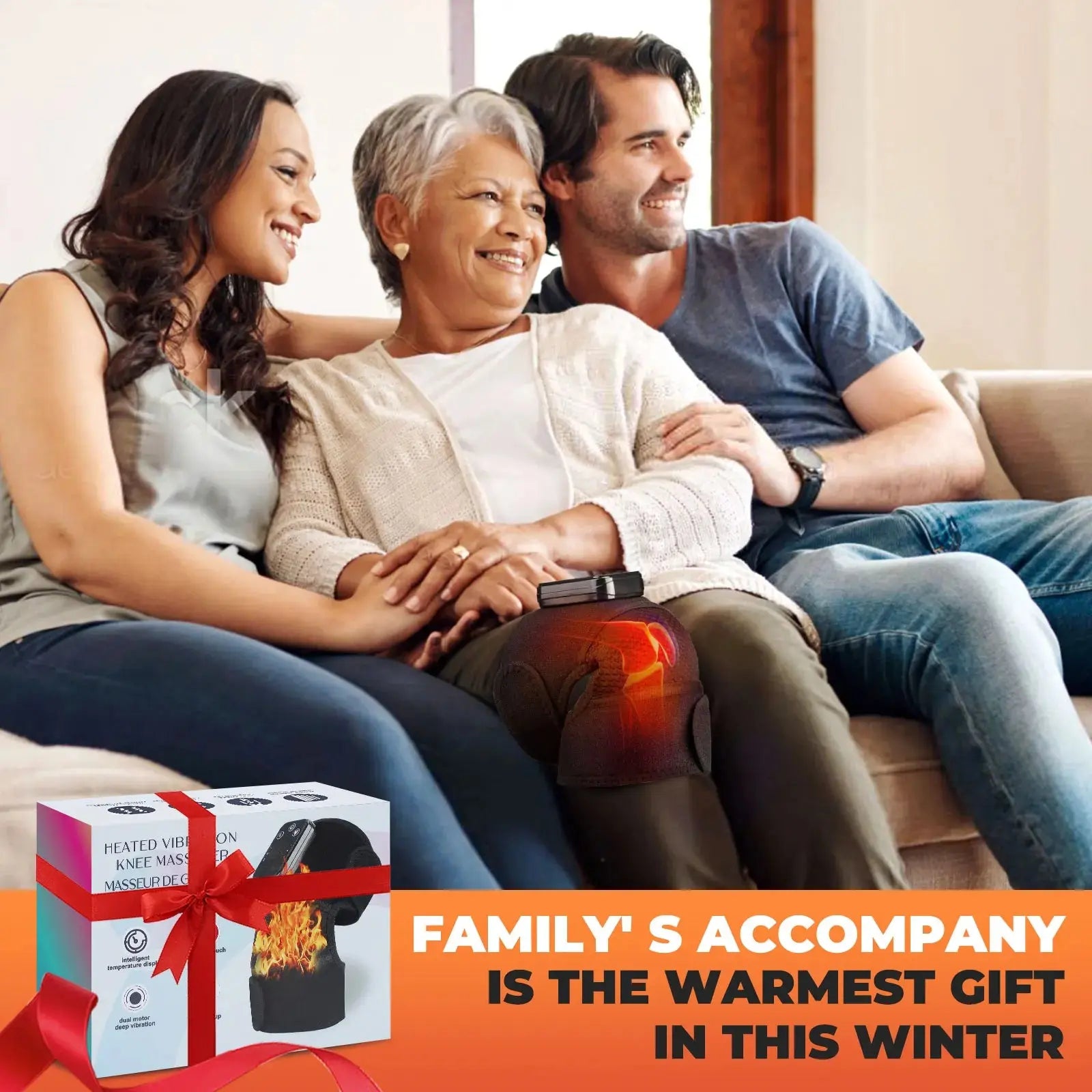 Electric Heated Massage Pad for Joint Relief