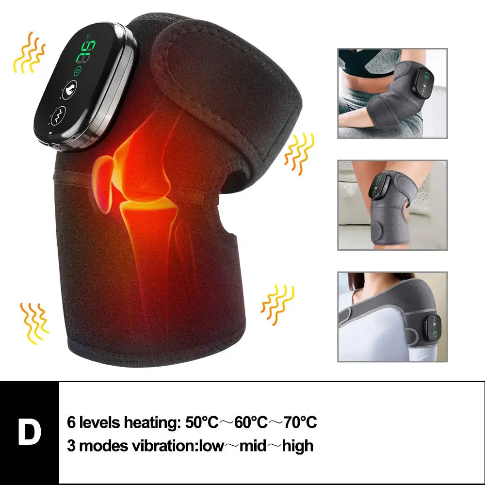 Electric Heated Massage Pad for Joint Relief